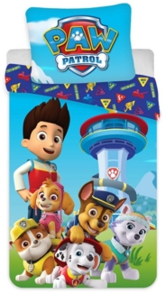 PAW PATROL Bettwäsche Paw Patrol On Duty Bettwäsche 140×200 cm, 70×90 cm, 100% Baumwolle