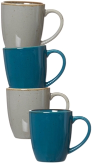 Ritzenhoff & Breker Taste Henkelbecher 340 ml 4er Set gemischt