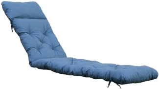 Home Feeling Liegenauflage Deckchair Sitzkissen für Liege, 195x49 cm