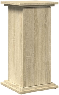 vidaXL Postament mit Stauraum, Holzwerkstoff, Sonoma Eiche, 31 x 30 x 60 cm