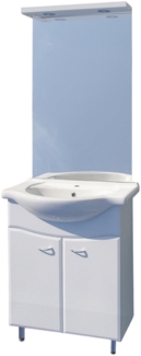 Sanotechnik Badmöbel Set 'SANREMO LUX 65', weiß, 61x82x29,8 cm
