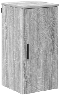 vidaXL Badezimmerschrank Wandmontiert Graues Sonoma 30 x 31,5 x 61 cm 883350