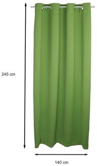 Haus und Deko Verdunkelungsvorhang Verdunkelungsvorhang Ösen Vorhang blickdicht Gardine abdunkelnd verdun (1 St), Ösen, verdunkelnd, Polyester