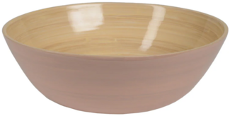 albert L. Bambus Schüssel 30x10 cm puder