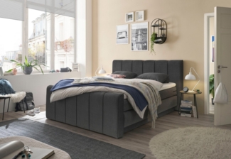 set one by Musterring Boxspringbett Fairfield, mit Bettkasten, Kopfteil mit Keder, Breite 160 cm oder 180 cm