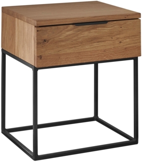 Nachtkommode >Seppo< in Nadelholz massiv, Massivholz - 45 x 52 x 40 cm (BxHxT)