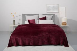 my home Tagesdecke Desner3, mit Cashmere-Touch, viele Farben erhältlich, Decke ab 140x210 cm