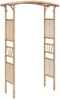 vidaXL Rosenbogen Bambus 118x40x187 cm 341746