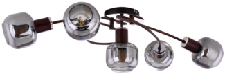 Deckenleuchte LED Wohnzimmer Deckenlampe Deckenstrahler 5 Flammig 54303-5
