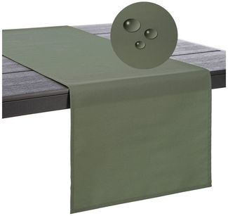 heimtexland Tischdecke Outdoor Tischläufer wetterfest Garten Tischdeko (Stück 1-tlg, 1), schmutz-/wasserabweisend I UV-beständig I waschbar