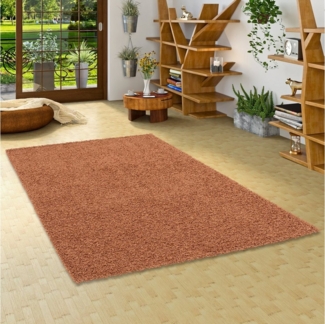 Pergamon Hochflor-Teppich Hochflor Langflor Shaggy Teppich Fluffy, Rechteckig, Höhe: 35 mm