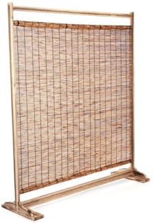 CREEDWOOD Paravent RAUMTEILER "Amara", Schilfrohr, 170x150 cm, Natur Paravent