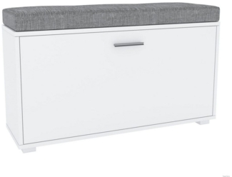 TARGET HOME Schuhbank Schuhschrank mit Sitz, 1- oder 2-türig, perfekt für Flur & Eingang (1-St)