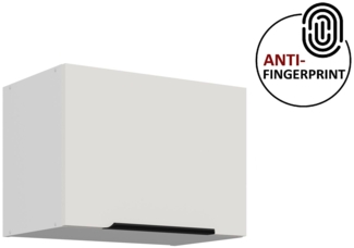 Küchen Hängeschrank 50 cm ARIA Weiss ultra matt + Weiss matt, hochwertige Fronten mit Anti Fingerprint Beschichtung Küchenzeile Küchenblock