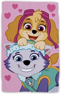 PAW PATROL Handtuch Handtuch 100% Baumwolle, 30x50 cm, schnelltrocknend & bedruckt