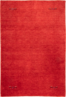 Morgenland Gabbeh Teppich - Loribaft Softy - 240 x 170 cm - dunkelrot