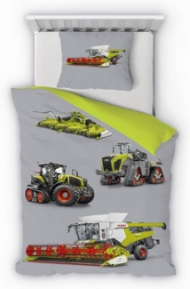 Träumschön Jugendbettwäsche CLAAS Premium Set 135 x 200 cm, 100% Baumwolle, 2 teilig