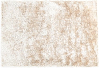 Vente-unique - Hochflorteppich ultraweich - 200 x 290 cm - Beige - DOLCE