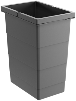 HAILO 8 Liter Inneneimer 1129909 dunkelgrau für Raumspar-Tandem, Allegro, Separato / Ersatzteil