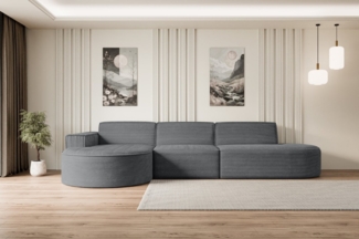 ALTDECOR Ecksofa MARI-L2, Sofa Praktische Bequeme Funktionsecke Couch L-Form Eckcouch, Corner Sofa U-Form Vielseitige Sofa Wohnlandschaft Wohnzimmer