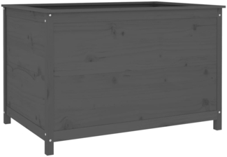 vidaXL Hochbeet Grau 119,5x82,5x78 cm Massivholz Kiefer 825312