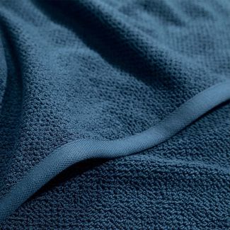 Ross Selection 2 tlg. Frottier-Set - 2 X Saunatuch (80 X 200cm) - 540 g/m2 - Nachtblau