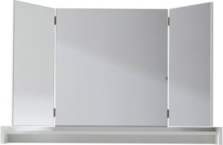INOSIGN Schminkspiegel Avena, Aufsatzspiegel mit Ablagefach (klappbar) - (B/T/H) 100/15/67 cm