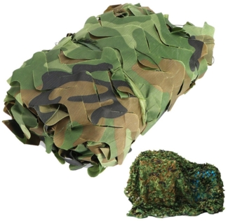 BlingBin Sonnensegel Tarnnetz Jagd Camouflage Netz Tarnung Net für Dekoration Sonnenschutz, (1er Set, 1-tlg, 3x4M), Tarnnetz Sichtschutz für Garten Freizeit Camping Party Bar Jagd Deko