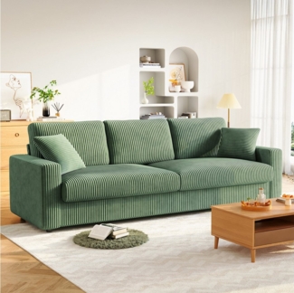 ToteBox Big-Sofa Luxus-Cord 3-Sitzer Sofa (256cm)