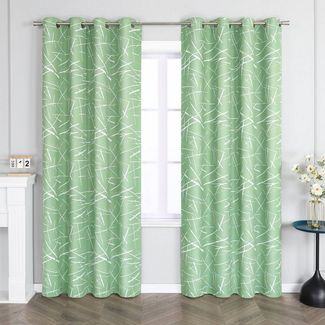 Joyswahl Verdunkelungsvorhang (1 St), Ösen, verdunkelnd, Mikrofaserqualität, Wohnzimmer, mit modernes Linienmuster, Gardinenschals