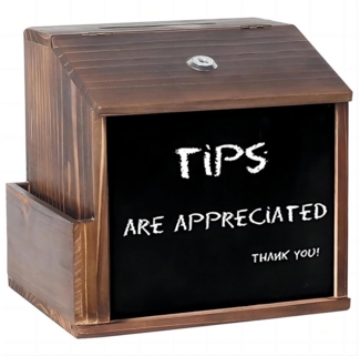 NUODWELL Aufbewahrungsbox Vorschlagsbox, Spendenbox mit Schloss, Briefkasten zur Wandmontage