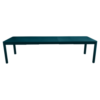 Ribambelle XL Tisch 299x100 3 Einlegeplatten Acapulcoblau