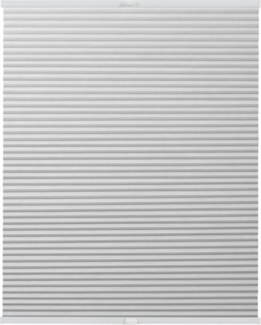 Lichtblick Sonnenschutzsysteme GmbH Wabenplissee Angelholm 30 cm x 100 cm (BxL) Weiß Verdunkelnd, mit Thermofunktion, Wabenplissee; einfache Installation mit Klemmträgern; verspannt
