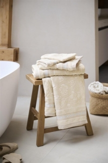 PiP Studio Duschtuch PIP Studio Duschtuch Badetuch Jasmin sand 70x140 Jacquard Frottee, Frottee (1-St)