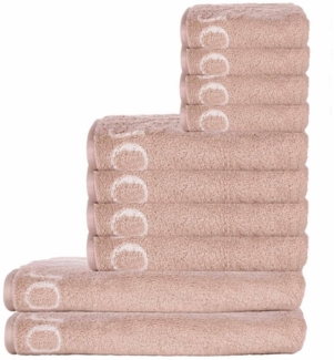 JOOP! Handtuch Unisex Handtuch 1er Pack, 10er Pack Baumwolle, Frottier (Set, 10-St)