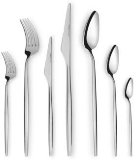 Karaca Besteck-Set Karaca Moongate Besteckset für 12 Personen 84-teilig Edelstahl Silber (84-tlg), 12 Personen, 316+ Edelstahl