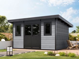 WPC Gartenhaus Modell Duo Color 12 m²
