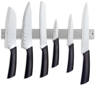 Clanmacy Wand-Magnet Messer-Leiste 1-3x Messerhalter 40CM Edelstahl Magnetleiste Ohne Bohren Messerleiste (1tlg)