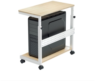 EE EUREKA ERGONOMIC PC-Schrank PC Ständer Höhenverstellbarer Computer Tower mit Rollen für Computer (1 St), Universal verstellbare, mit Maus Pad, Beistelltisch, für Gehäuse/CPU