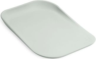 Hauck Wickelauflage Change N Clean, Keil Wickeltischunterlage 50x70 cm, Wickelmatte Schadstofffrei, Abwaschbar, Hygienisch, Wickelmulde bis 25 kg, Pflegeleicht (Sage)