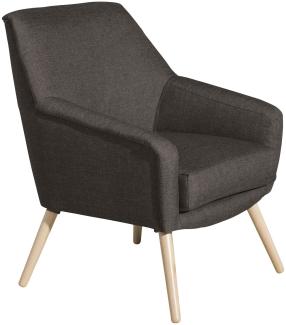 Sessel Kachka Bezug Flachgewebe Buche natur / braun 21035