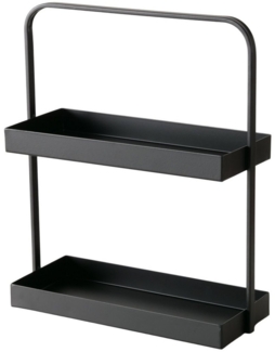 BOLTZE Etagere Jago Etagere schwarz 38,4cm (1 Stück), Eisen, (Etageren)