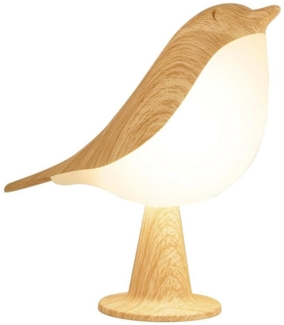 Jibenhome LED Nachttischlampe Kabellos Touch Tischlampe, Dimmbar, Akku Nachtlicht, Wiederaufladbar, 1800mAh, Warmweiß & Weiß & Kaltweiß