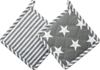 REDBEST Kochschürze Topflappen 2er-Pack, Streifen