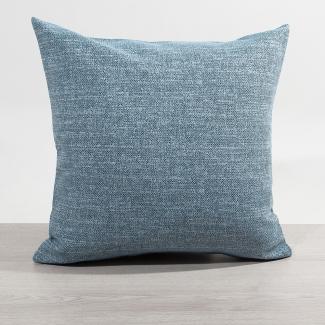 Kissen Deko von Lysel - blau Batna 48x48 Baumwolle Polyester kissenbezug Dekokissen