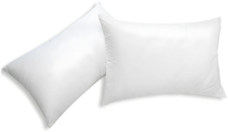 Kopfkissen 2er-Set recycelt - Microfaser - 45 x 70 cm - ROSA von DREAMEA