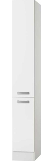 Apotheker-Hochschrank Optimal / Opti-Kult , Holzwerkstoff, Kunststoff , Weiß , 30 x 207 x 57 cm