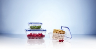 802322 6tlg. Frischhaltedosen-Set Gefrierdosen 400, 800 und 1400ml