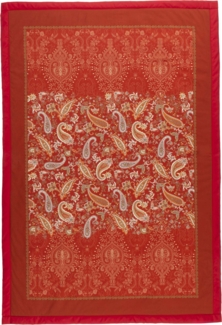Bassetti Granfoulard Plaid Decke Wohndecke Monnalisa R1 rot 135x190