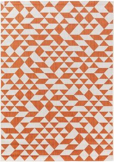 benuta Outdoorteppich Cleo, rechteckig, Höhe: 5 mm, Teppich Wohnzimmer, Schlafzimmer, Esszimmer, Flur, Kunstfaser, Cozy